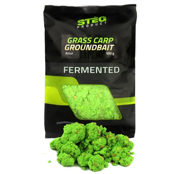 Stég Fermented Groundbait Amur 900g