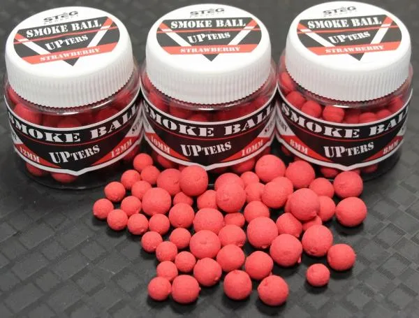Stég Product Upters Smoke Ball 8mm Strawberry 30g Wafters