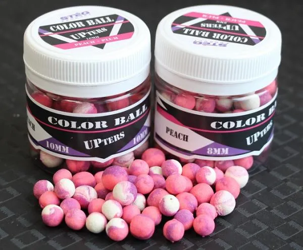 Stég Product Upters Color Ball 8mm Peach& Plum 30g Wafters...