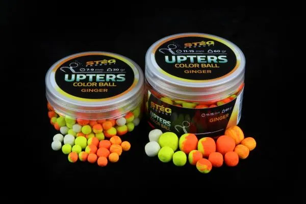Stég Product Upters Color Ball 7-9mm GINGER 30g Wafter 