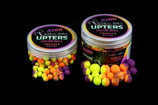Stég Product Upters Color Ball 7-9mm PEACH& PLUM 30g Wafte...