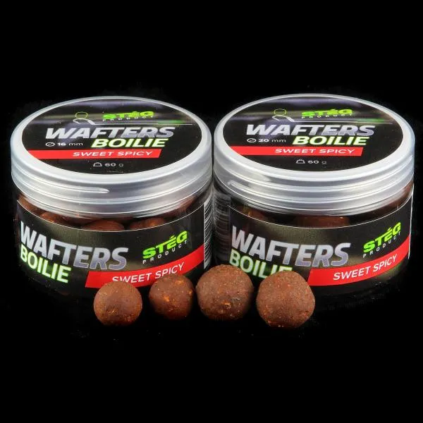 Stég Wafters Boilie 16mm SWEET SPICY 60g wafters
