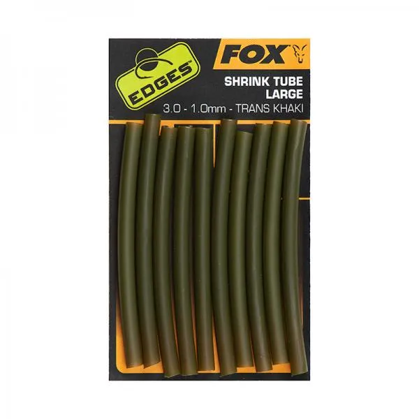 Fox EDGES Shrink Tube - XS 1.4 - 0.6 Khaki zsugorcső