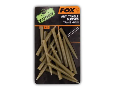 Fox EDGES Anti Tangle Sleeves - Khaki gubancgátló hüvely...