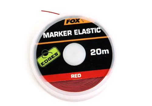 Fox EDGES Marker Elastic - 20m piros jelző gumi