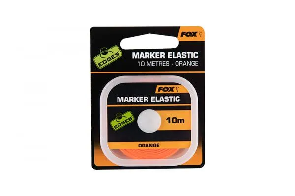 Fox Edges Marker Elastic - Orange 10m zsinórjelölő gumi