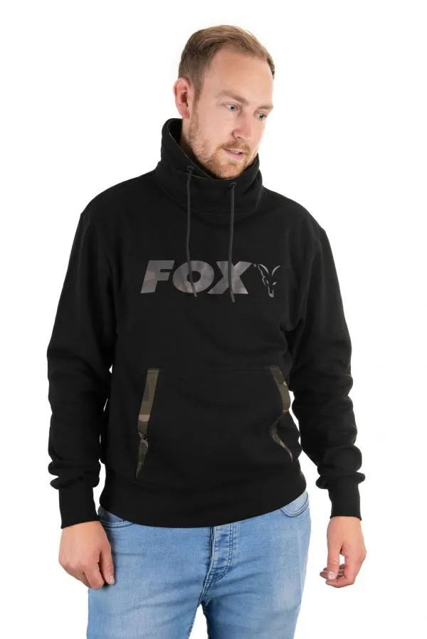 FOX XL-es fekete pulóver