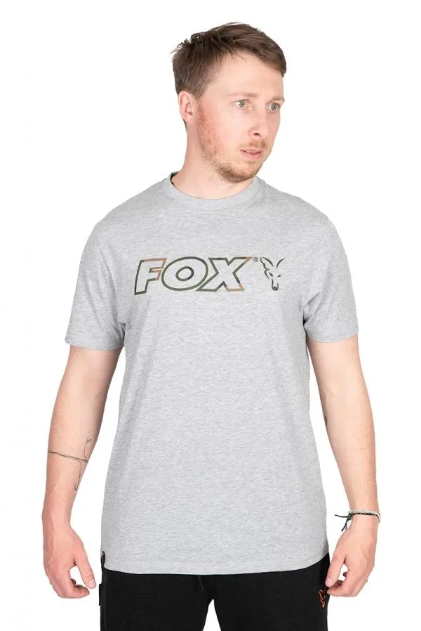 Fox Ltd LW Grey Marl T SMALL póló