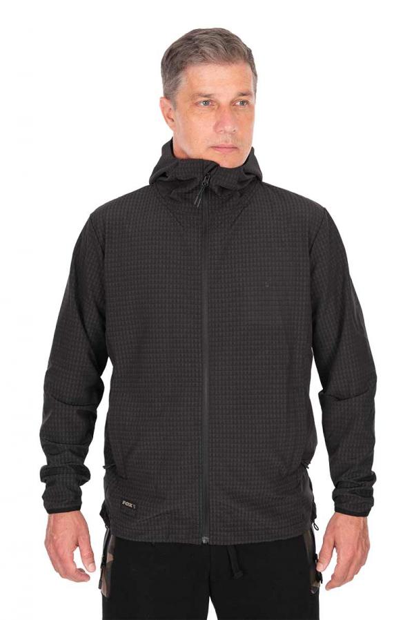 Fox Black Premium mid layer jacket - S