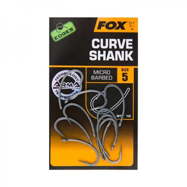 FOX EDGES Curve Shank - Size 6 horog