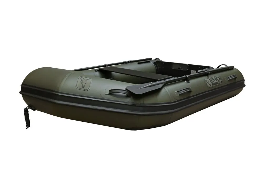 Fox 2.4m Green Inflable Boat - Air Deck Green csónak