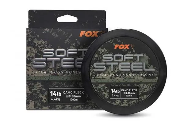 Soft Steel Fleck Camo Mono 16lb (7.3kg) 0.33mm x 1000m