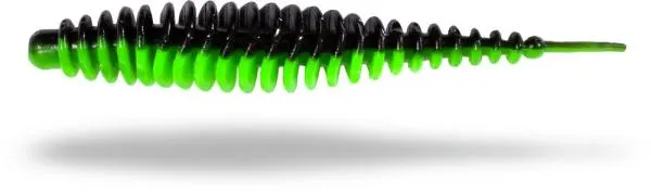 1,5g 6,5cm neon zöld/fekete Zebco Magic Trout T-Worm I-Tai...