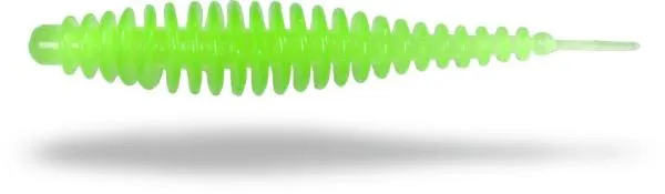1,5g 6,5cm neon zöld Zebco Magic Trout T-Worm I-Tail Fokha...