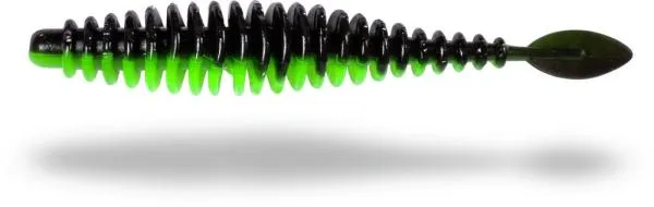 1,5g 6,5cm neon zöld/fekete Zebco Magic Trout T-Worm P-Tai...