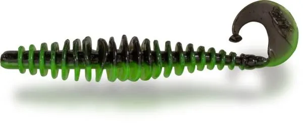 1,5g 5,5cm neon zöld/fekete Zebco Magic Trout T-Worm Twist...