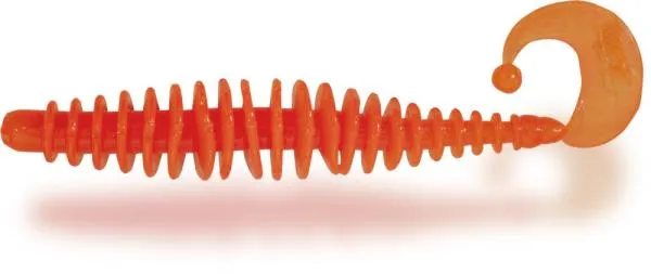 1,5g 5,5cm neon narancs Zebco Magic Trout T-Worm Twister S...