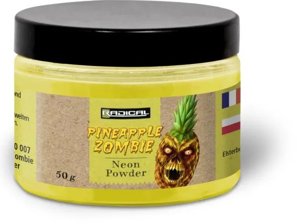 Radical Pineapple Zombie Neon Powder 50g neon sárga