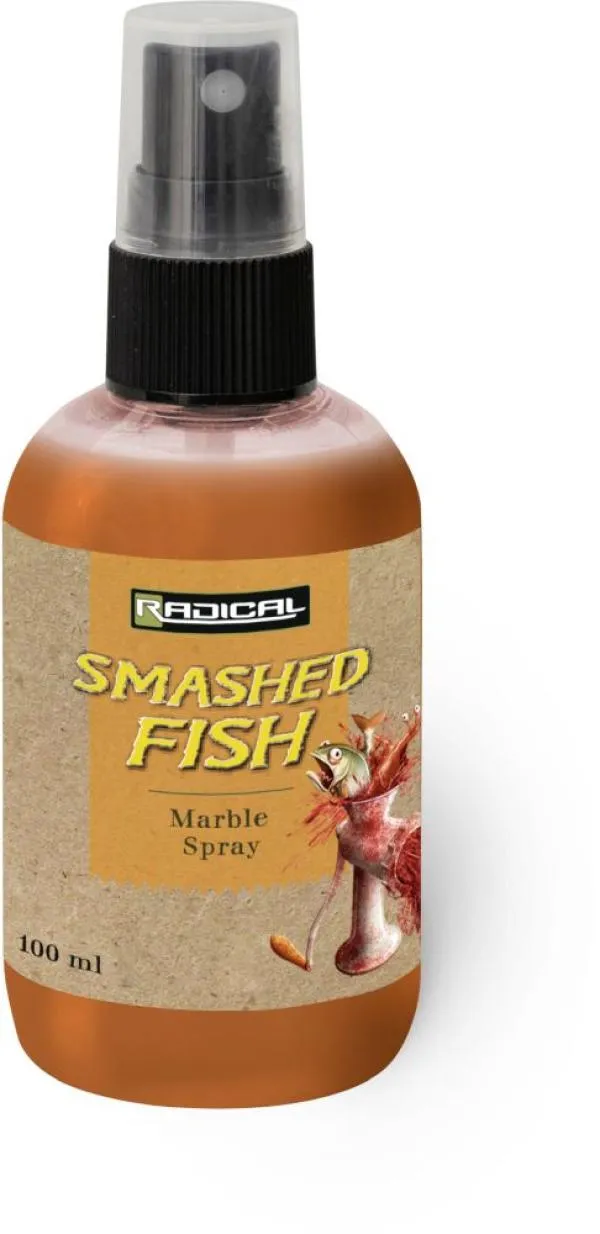 Radical Smashed Fish Marble Spray 100ml narancs
