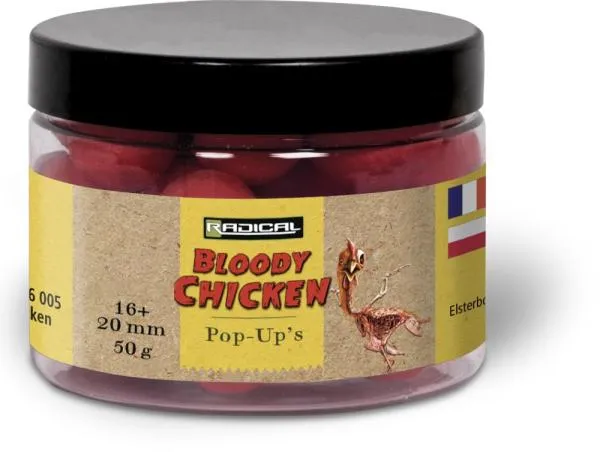 Zebco Z-Carp Bloody Chicken 16,20mm 50g piros/barna PopUp