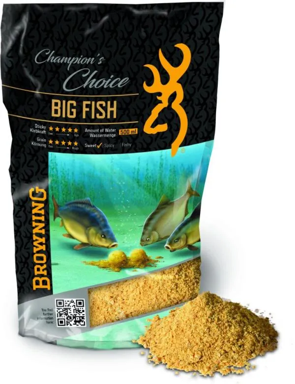 Browning Chamipon Choice Big Fish 1kg etetőanyag