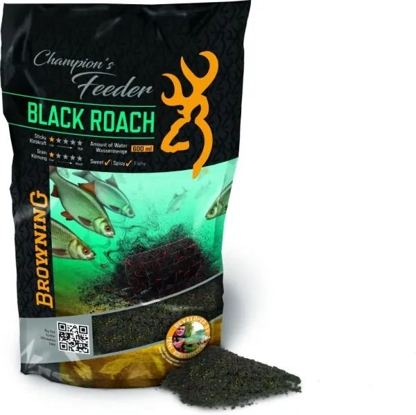 Browning Champion’s Feeder Mix Black Roach 1kg fekete etet...