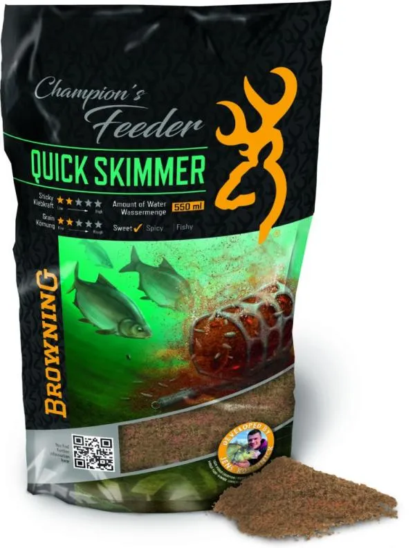 Browning Champion’s Feeder Mix Quick Skimmer 1kg barna ete...