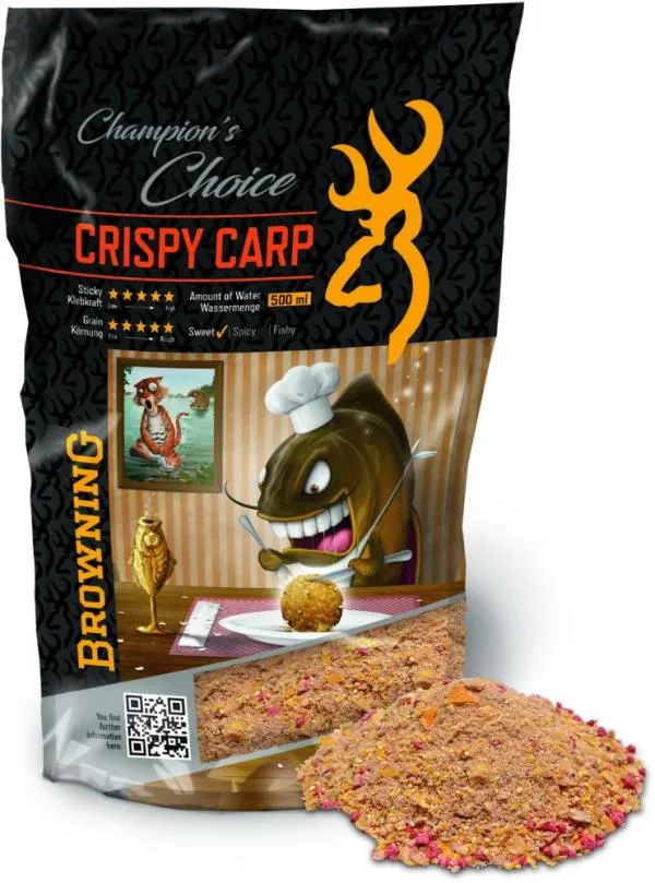 Browning Chamipon Choice Crispy Carp 1kg etetőanyag
