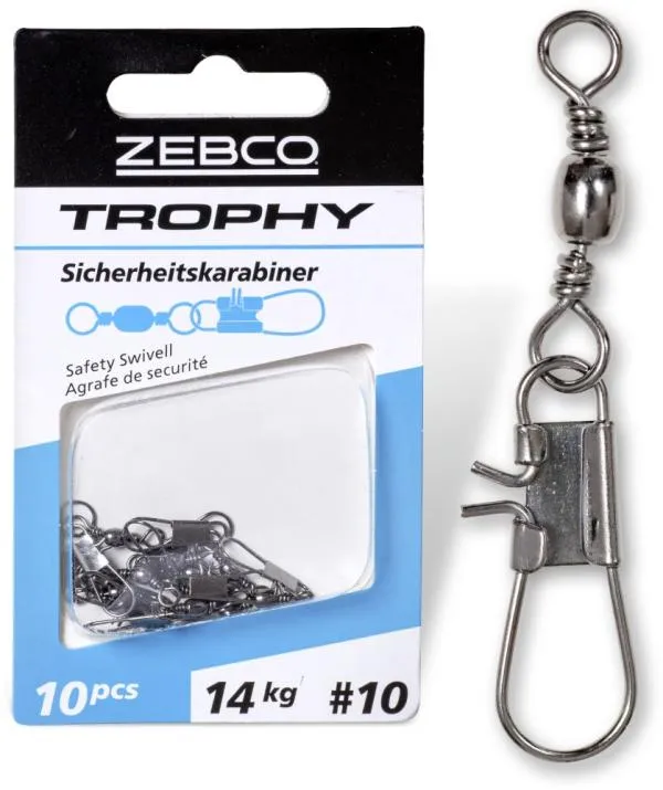 32mm Zebco Trophy Biztonsági forgó 10 10darab
