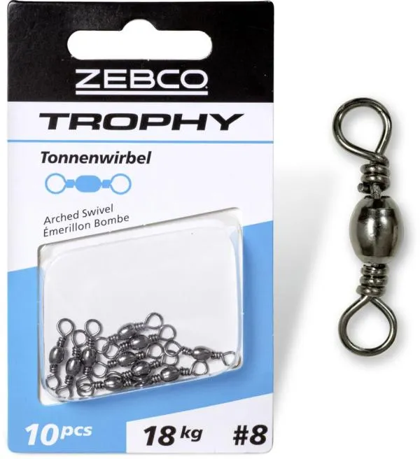 20mm Zebco Trophy hordós forgó 8 10darab