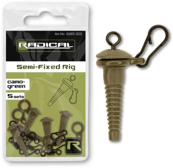 Radical Semi-Fixed Rig camo-green 5 Set