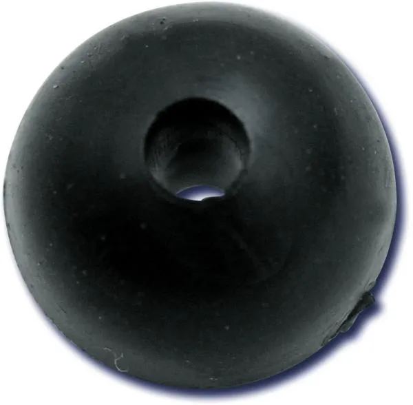 Black Cat Rubber Shock Bead 10darab ?10mm