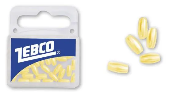 6mm Zebco Z-Sea Rice Beads gyöngyház/sárga 100darab ?3mm,?...