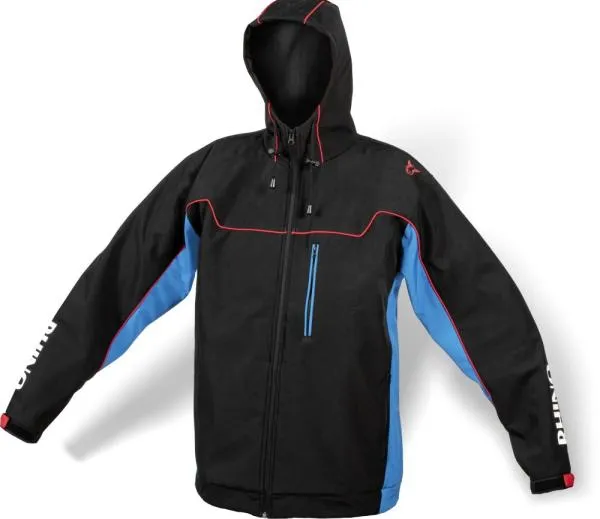 Rhino Soft Shell Jacket fekete/kék XL kabát