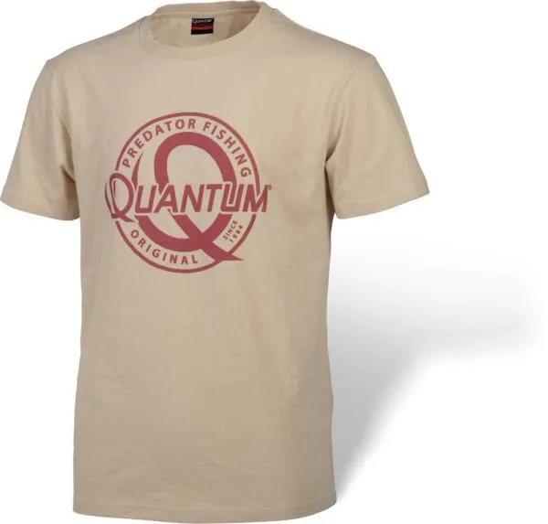 XL Quantum Quantum Tournament Shirt homok