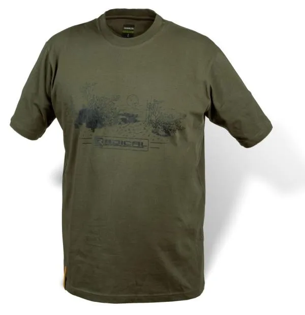 Radical XL Style Shirt olive/barna