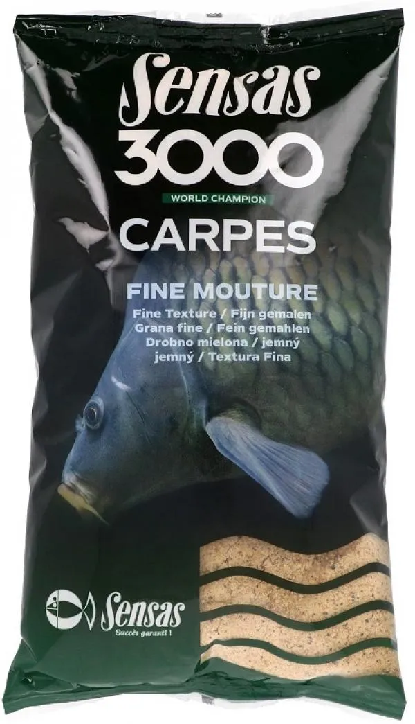 Sensas 3000 Carpes Fine Mouture (ponty-finom) 1kg etetőany...