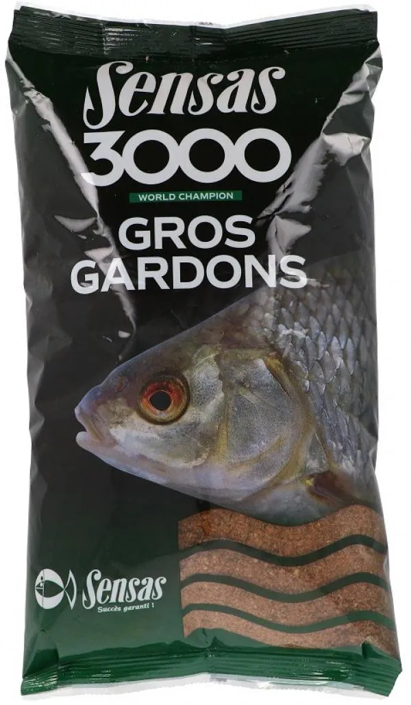 Sensas 3000 Gros Gardons (nagy koncér) 1kg etetőanyag 