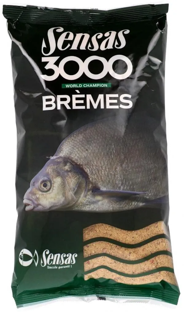 Sensas 3000 Bremes (dévér) 1kg etetőanyag 