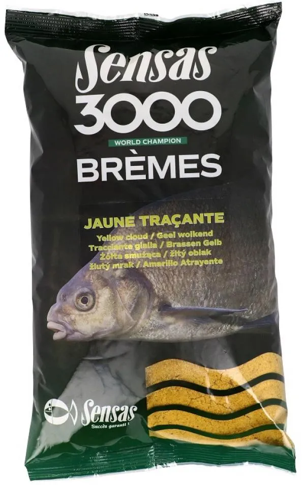Sensas 3000 Bremes Jaune Tracante (sárga dévér) 1Kg etetőa...