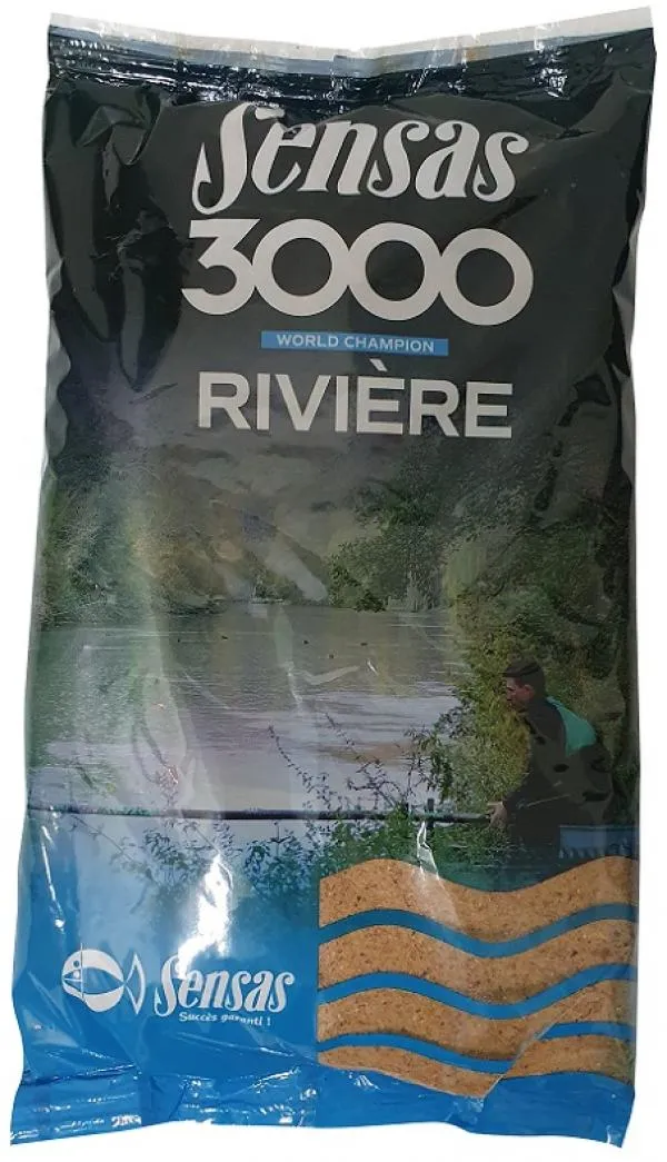Sensas 3000 Riviere (folyóvíz) 1kg etetőanyag 