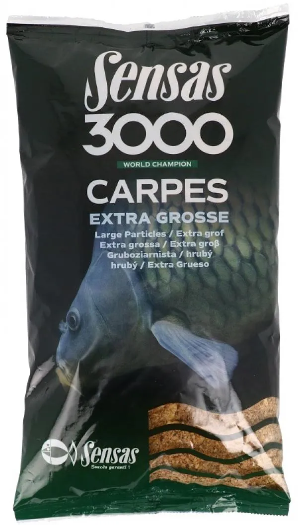 Sensas 3000 Carpes Extra Grosse (ponty-durva) 3kg etetőany...