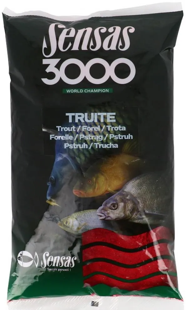 Sensas 3000 Truites (pisztráng) 800g etetőanyag 