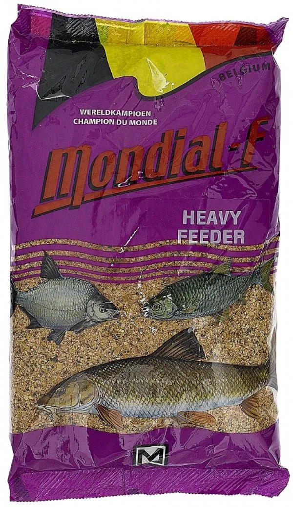 Mondial F Heavy Feeder (Feeder-folyó) 1kg etetőanyag 