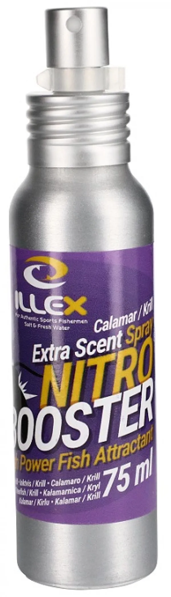 Illex Nitro Booster spray 75ml - tintahal/krill
