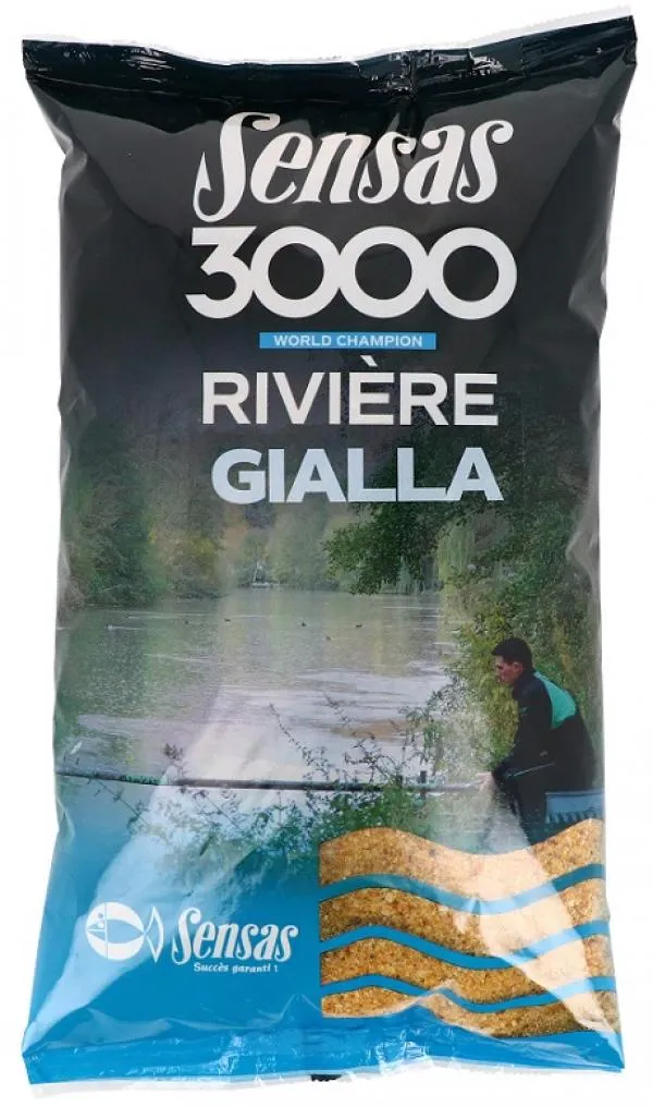 Sensas 3000 Gialla (nagy hal-gyümölcs) 1kg etetőanyag 