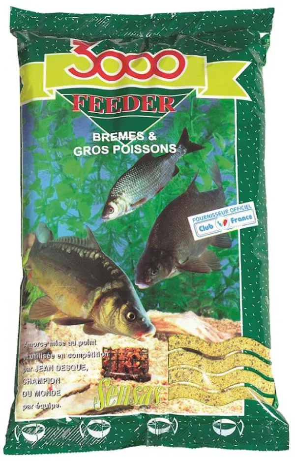 Sensas 3000 Feeder (feeder-nagy hal) 1kg etetőanyag 