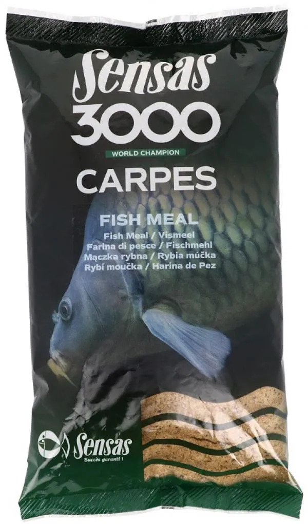 Sensas 3000 Carpes Fish Meal (ponty-halliszt) 1kg etetőany...