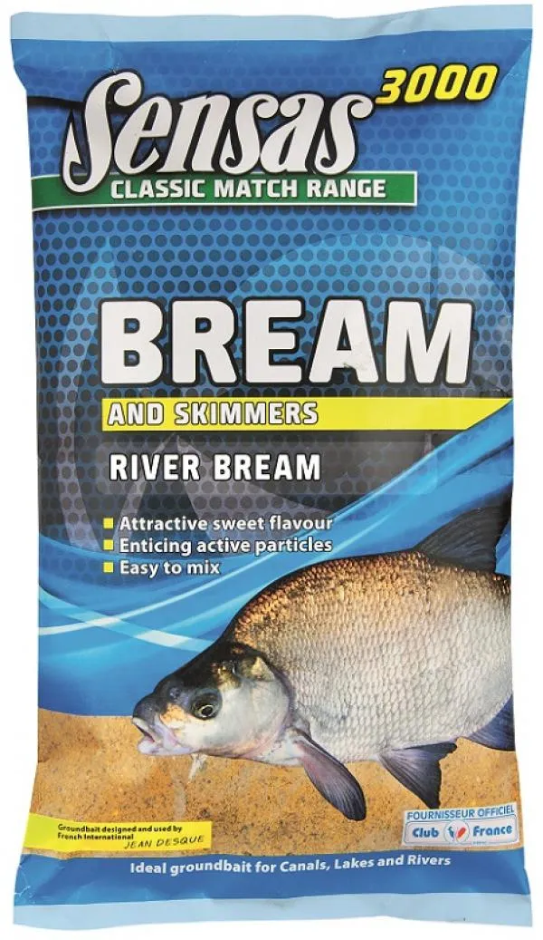 Sensas 3000 UK River Bream (dévér-folyó) 1kg etetőanyag ...