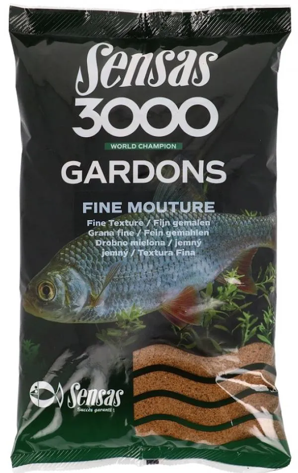 Sensas 3000 Gardons Fine (koncér-finom) 1kg etetőanyag 